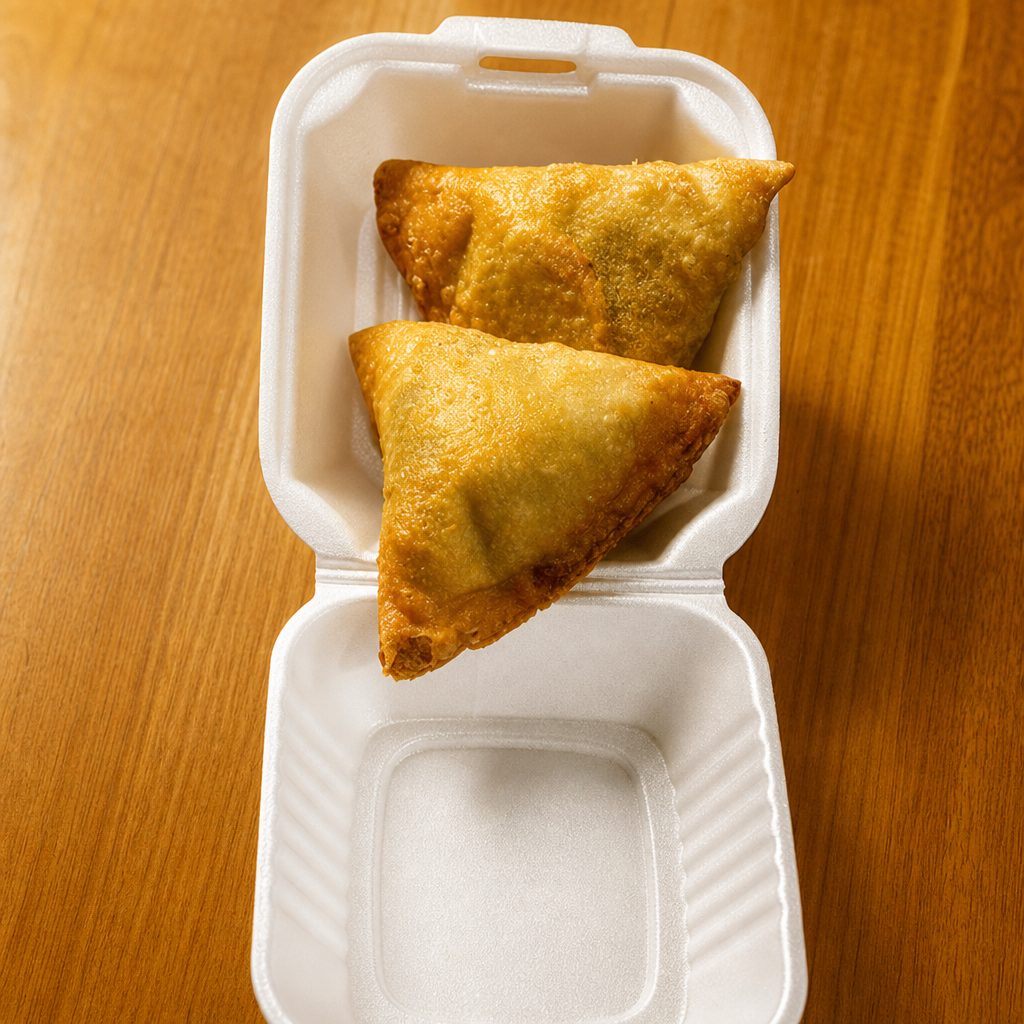 Meat Samosa.