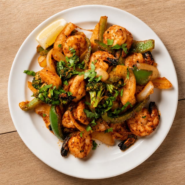 Tandoori Shrimp.
