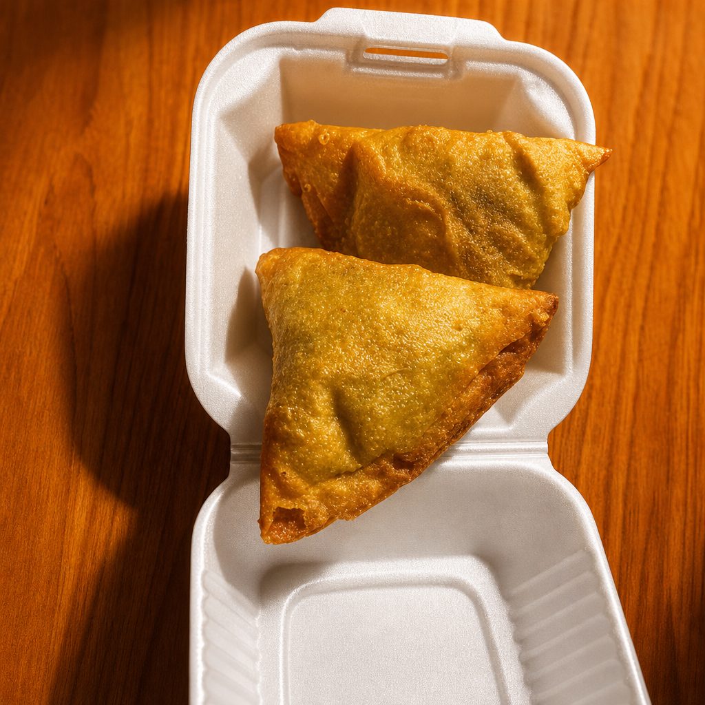 Vegetable Samosa.